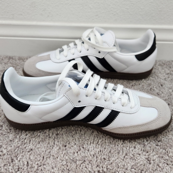 Adidas Samba White and Black Clear Granite - Picture 3 of 8